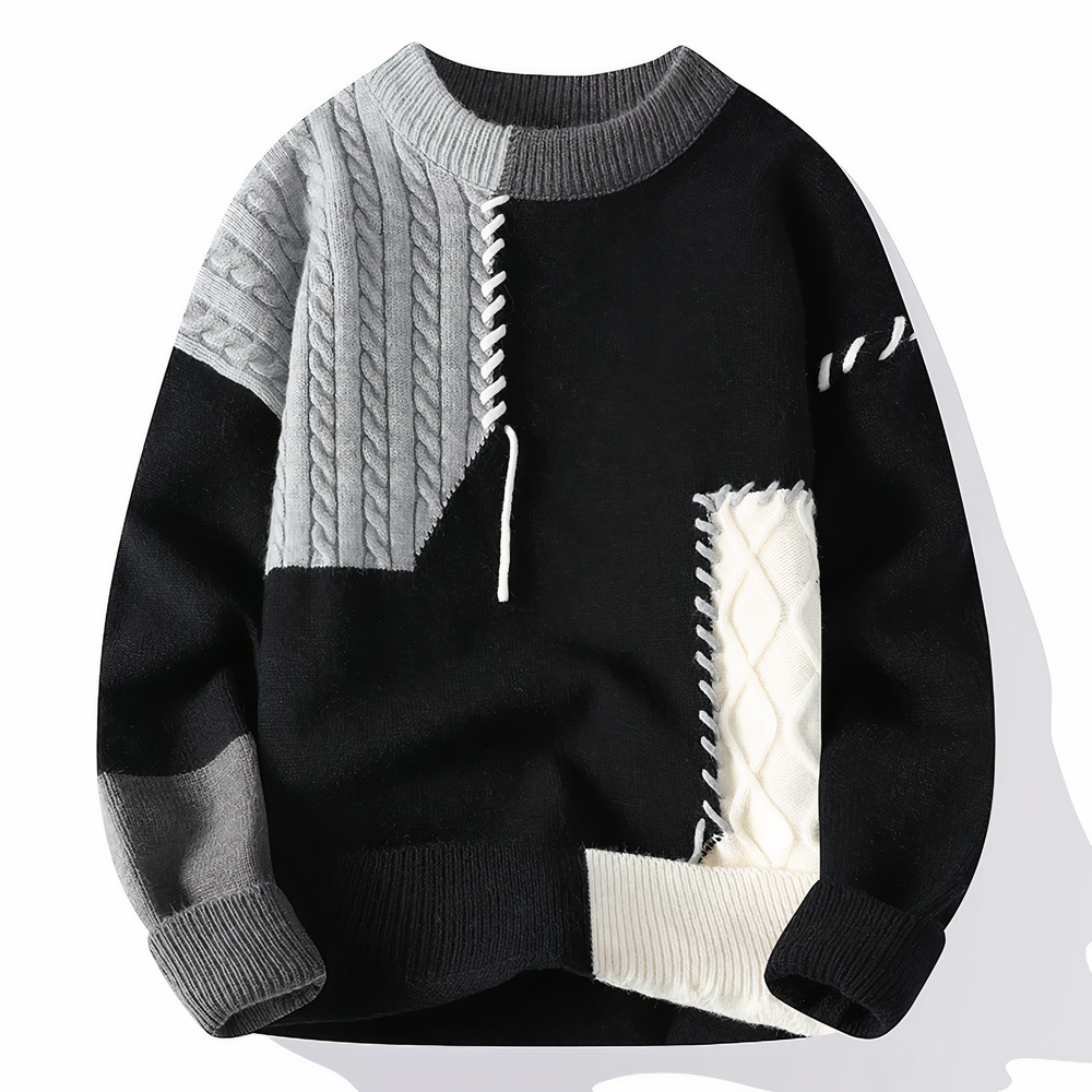 Enzo | Men's Knit Sweater Crew Neck