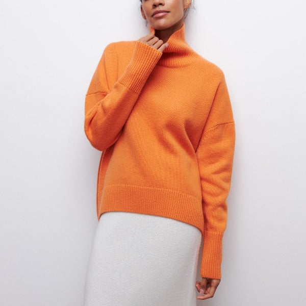Esme | Women's Chunky Knit Turtleneck Sweater