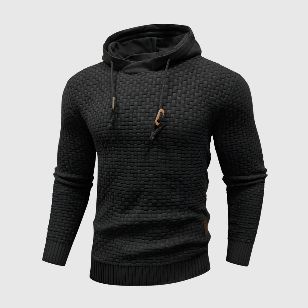 Ezra | Men's Hooded Knit Sweater