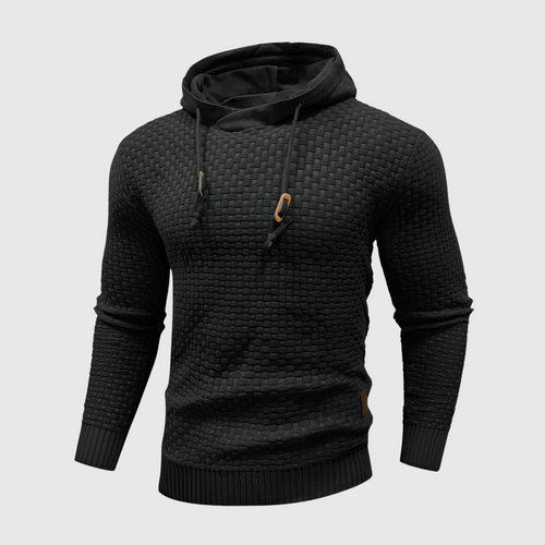Ezra | Men's Hooded Knit Sweater