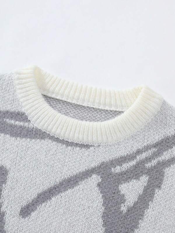 Fabian | Men's Knit Sweater Crew Neck Striped