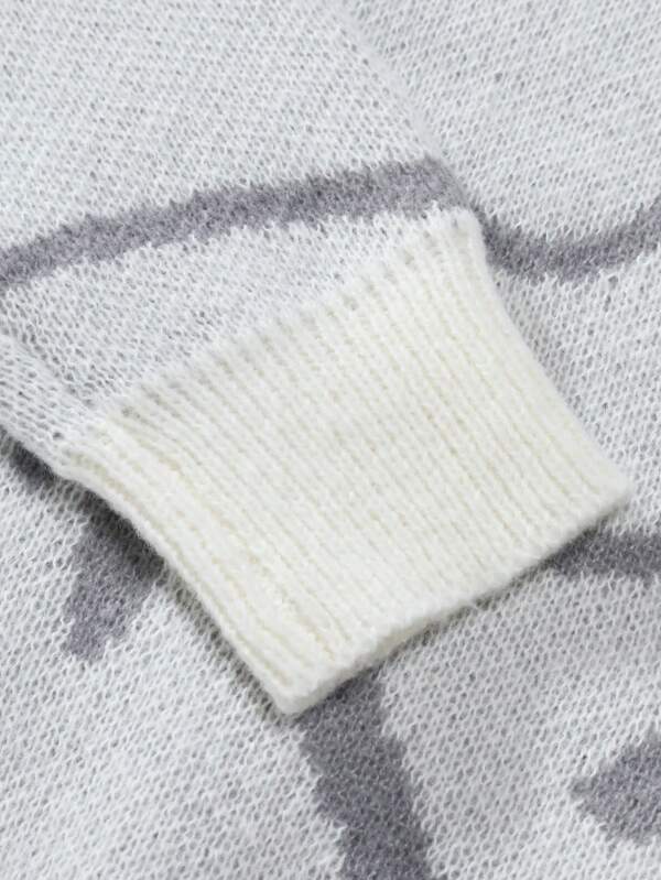 Fabian | Men's Knit Sweater Crew Neck Striped