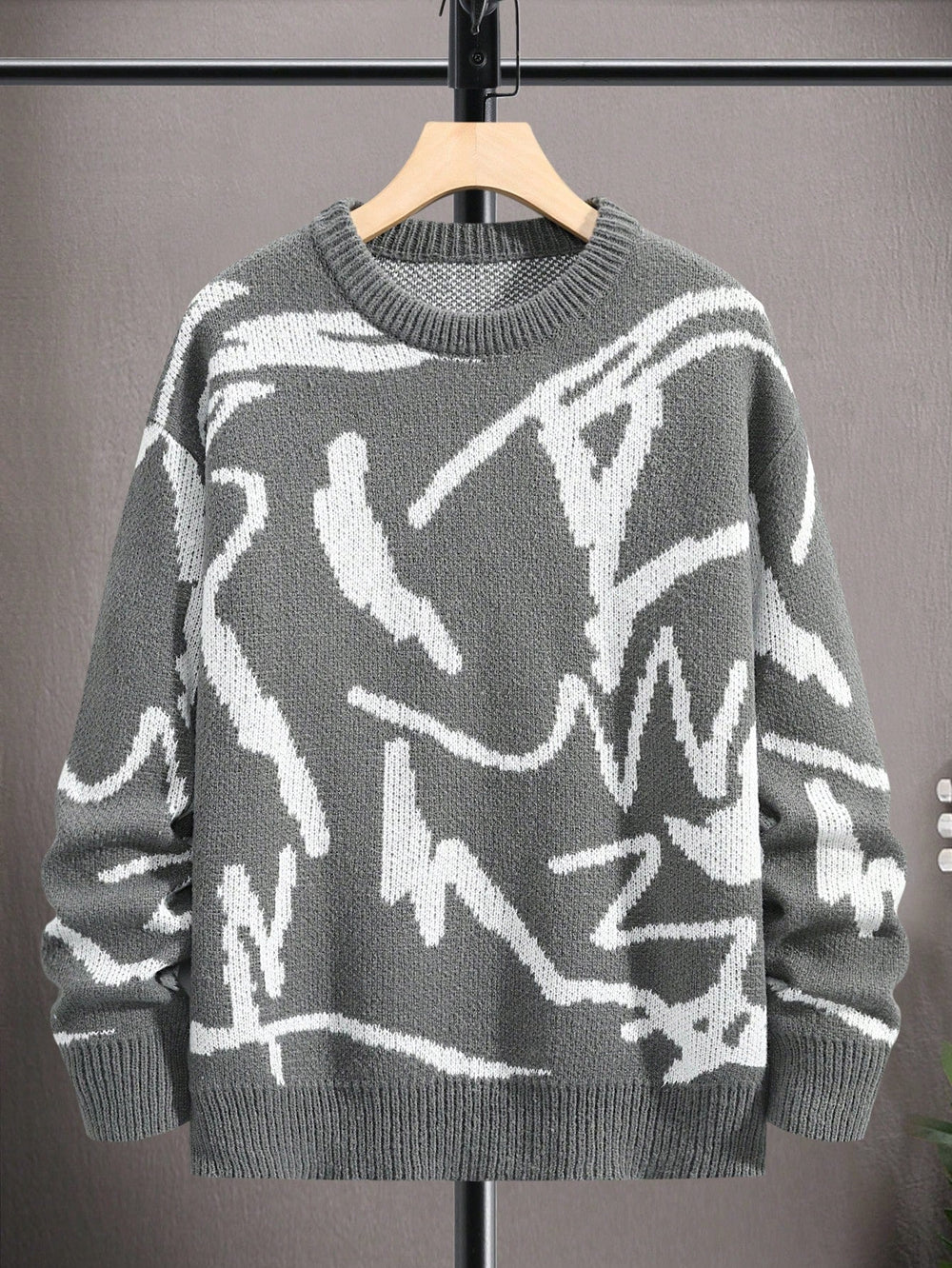 Fabian | Men's Knit Sweater Crew Neck Striped