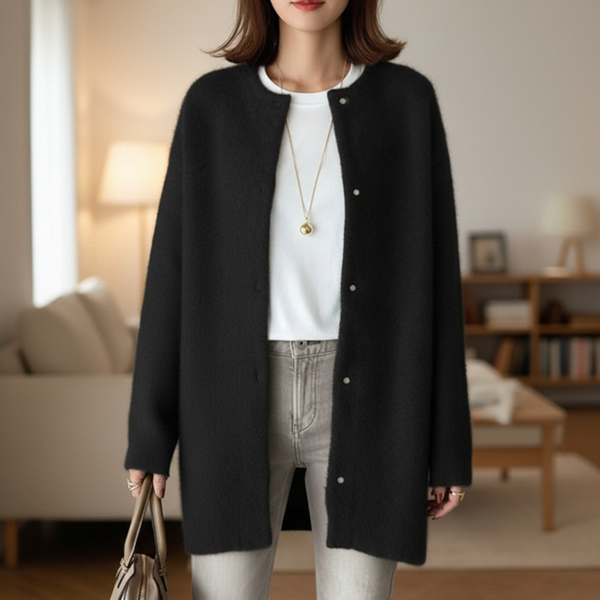 Flora | Women's Open Front Cardigan Knitted