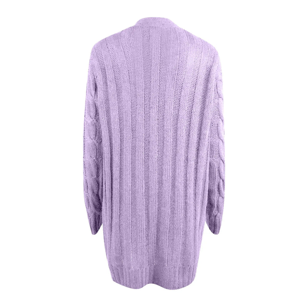 Genevieve | Women's Button Front Cardigan Knitted