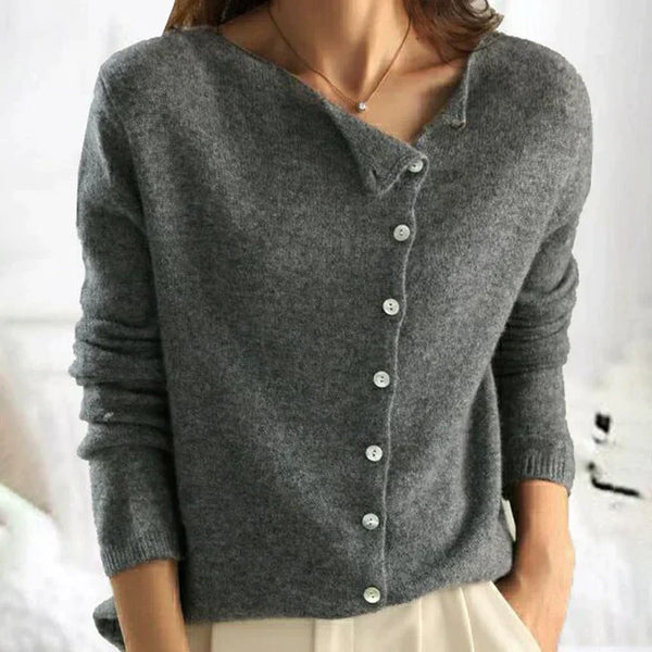 Giselle | Women's Button Front Cardigan Knitted Longline