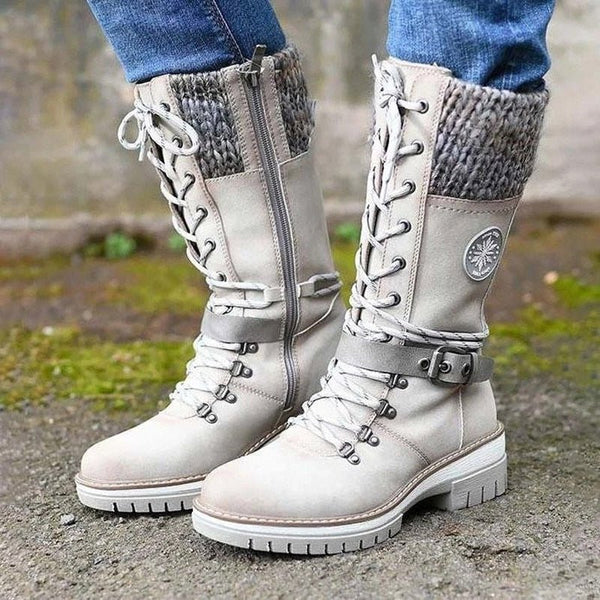 Gloria | Women's Tall Winter Boots Snow Warm