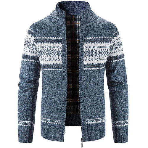 Gregor | Men's Knit Zip up Sweater