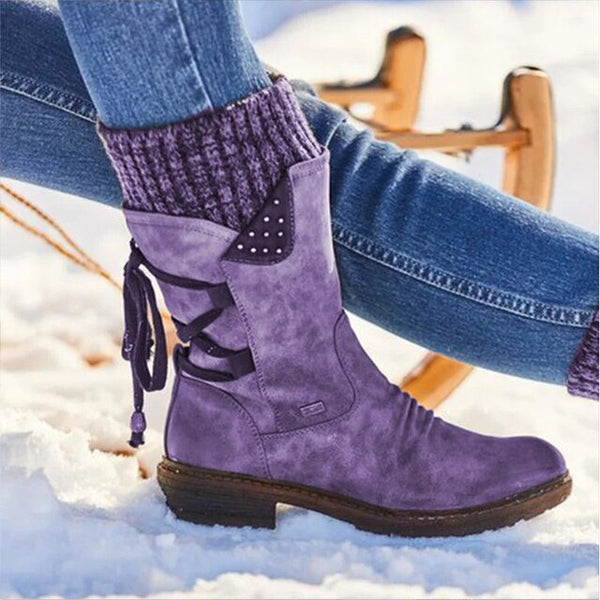 Greta | Women's Mid Calf Winter Boots Snow