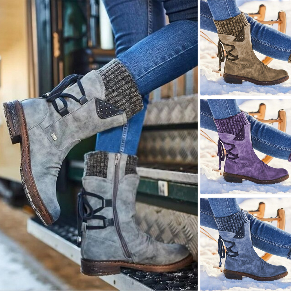 Greta | Women's Mid Calf Winter Boots Snow