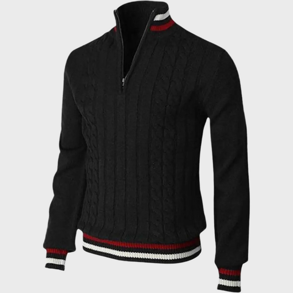 Gustav | Men's Half Zip Sweater Knit