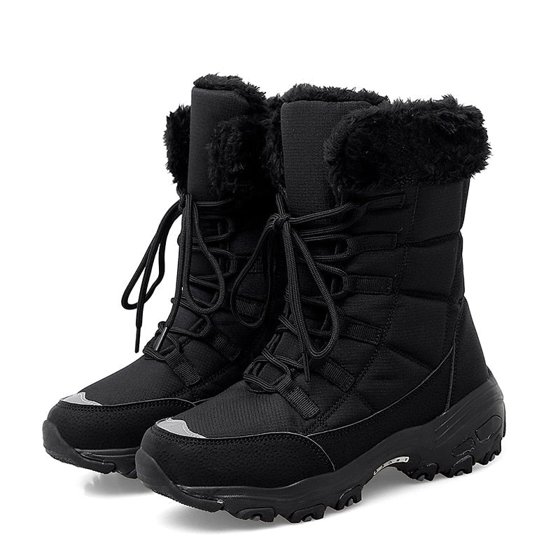 Gwen | Women's Fur Lined Winter Boots Warm