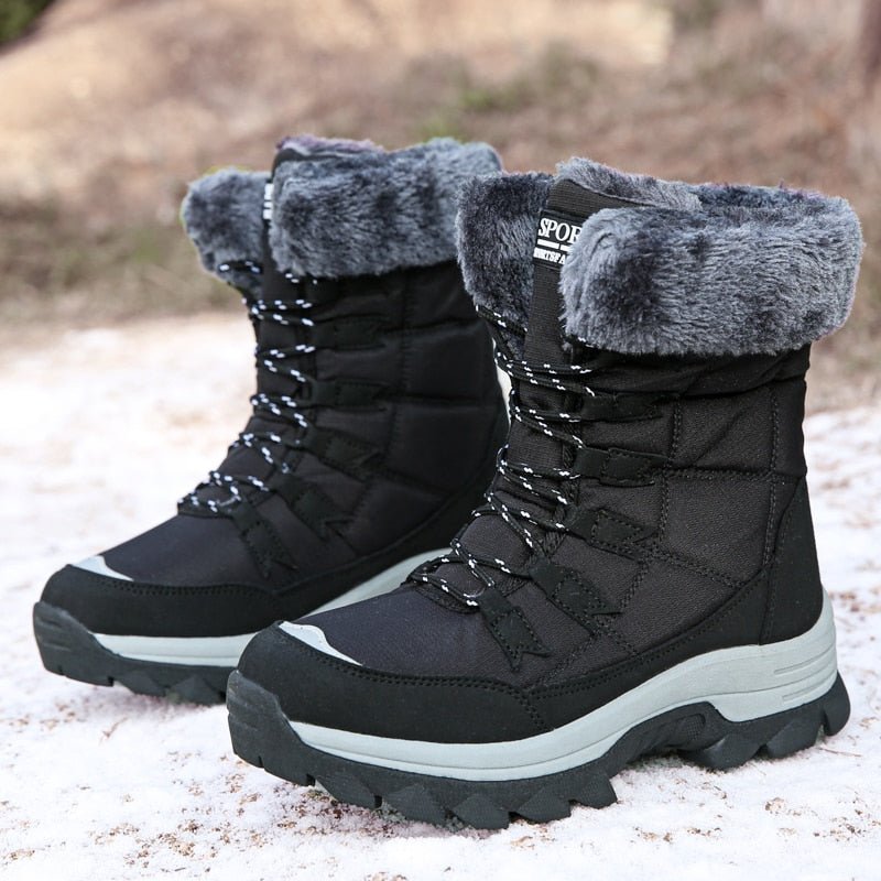 Gwen | Women's Fur Lined Winter Boots Warm