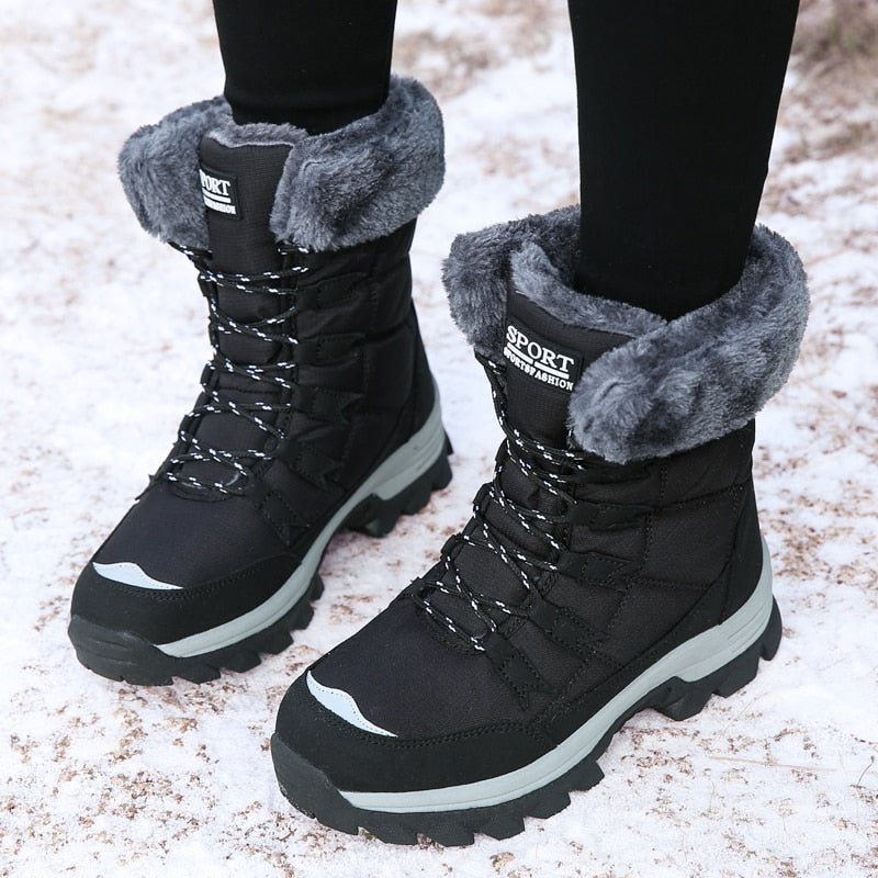 Gwen | Women's Fur Lined Winter Boots Warm