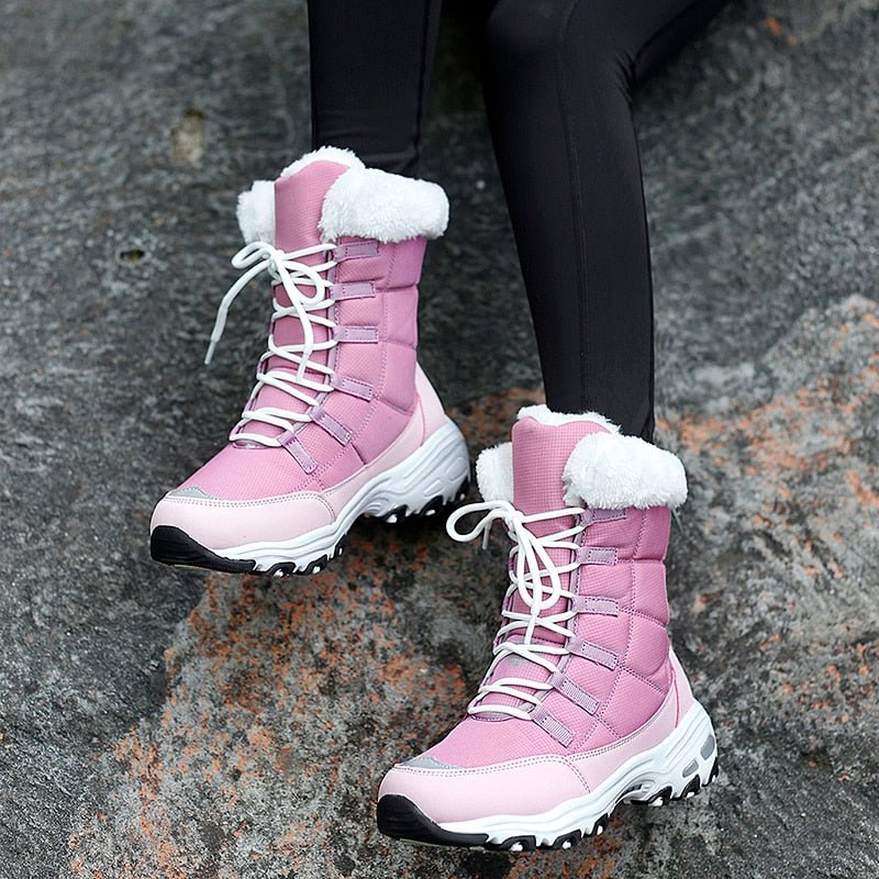 Gwen | Women's Fur Lined Winter Boots Warm