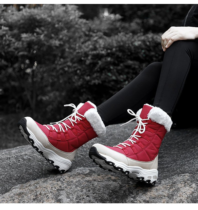 Gwen | Women's Fur Lined Winter Boots Warm