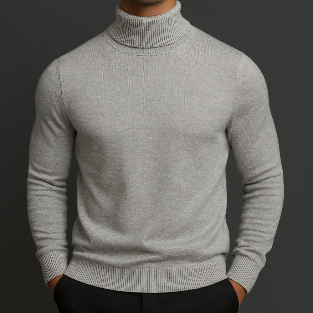 Halvard | Men's Turtleneck Sweater Knit