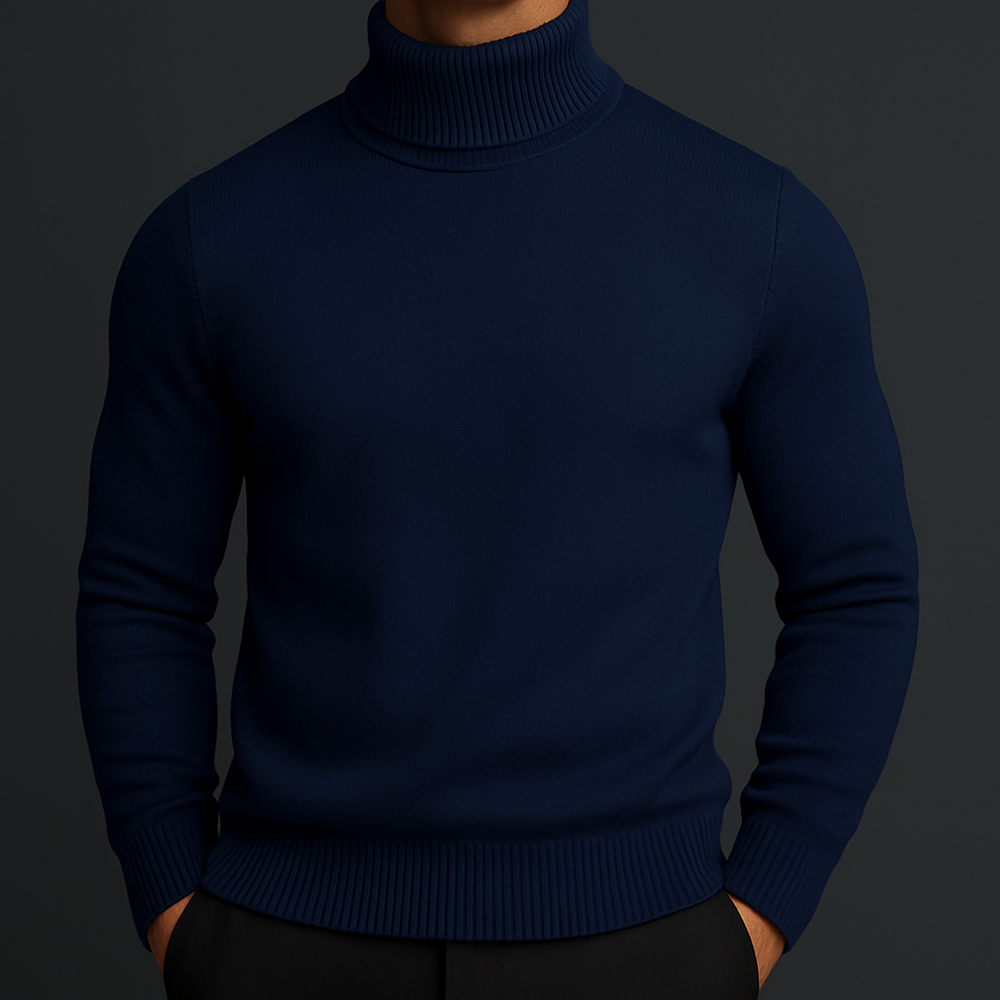 Halvard | Men's Turtleneck Sweater Knit