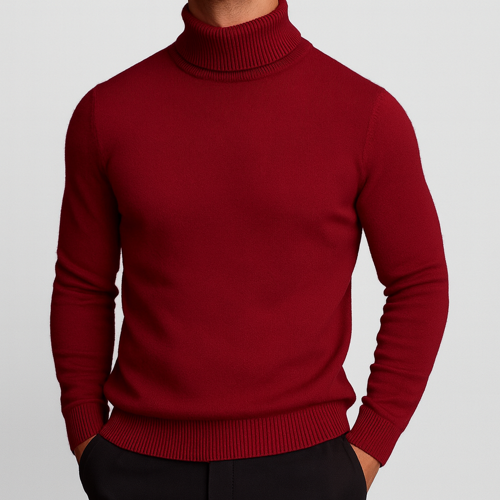 Halvard | Men's Turtleneck Sweater Knit