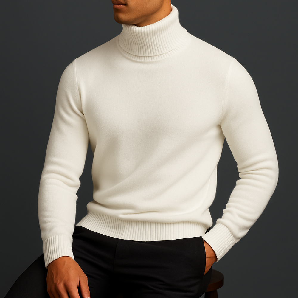 Halvard | Men's Turtleneck Sweater Knit