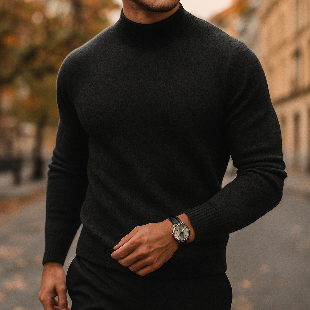 Hamish | Men's Turtleneck Sweater Knit