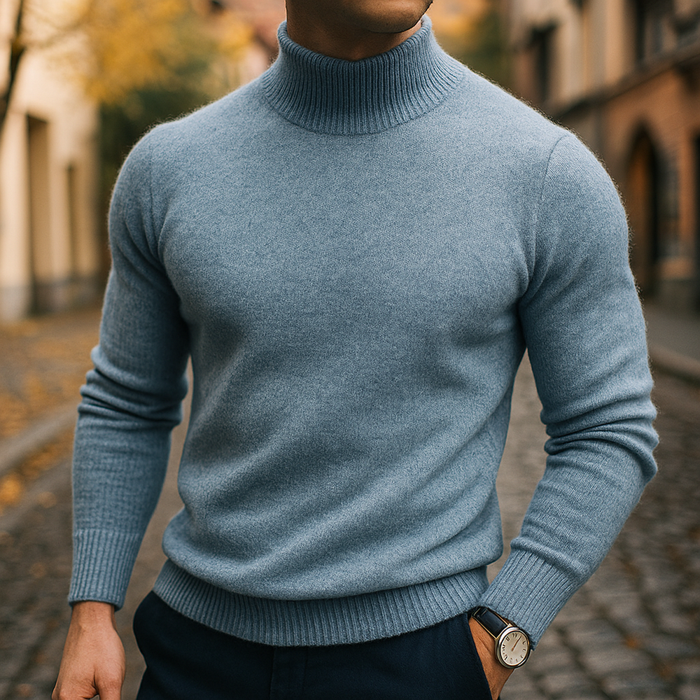 Hamish | Men's Turtleneck Sweater Knit