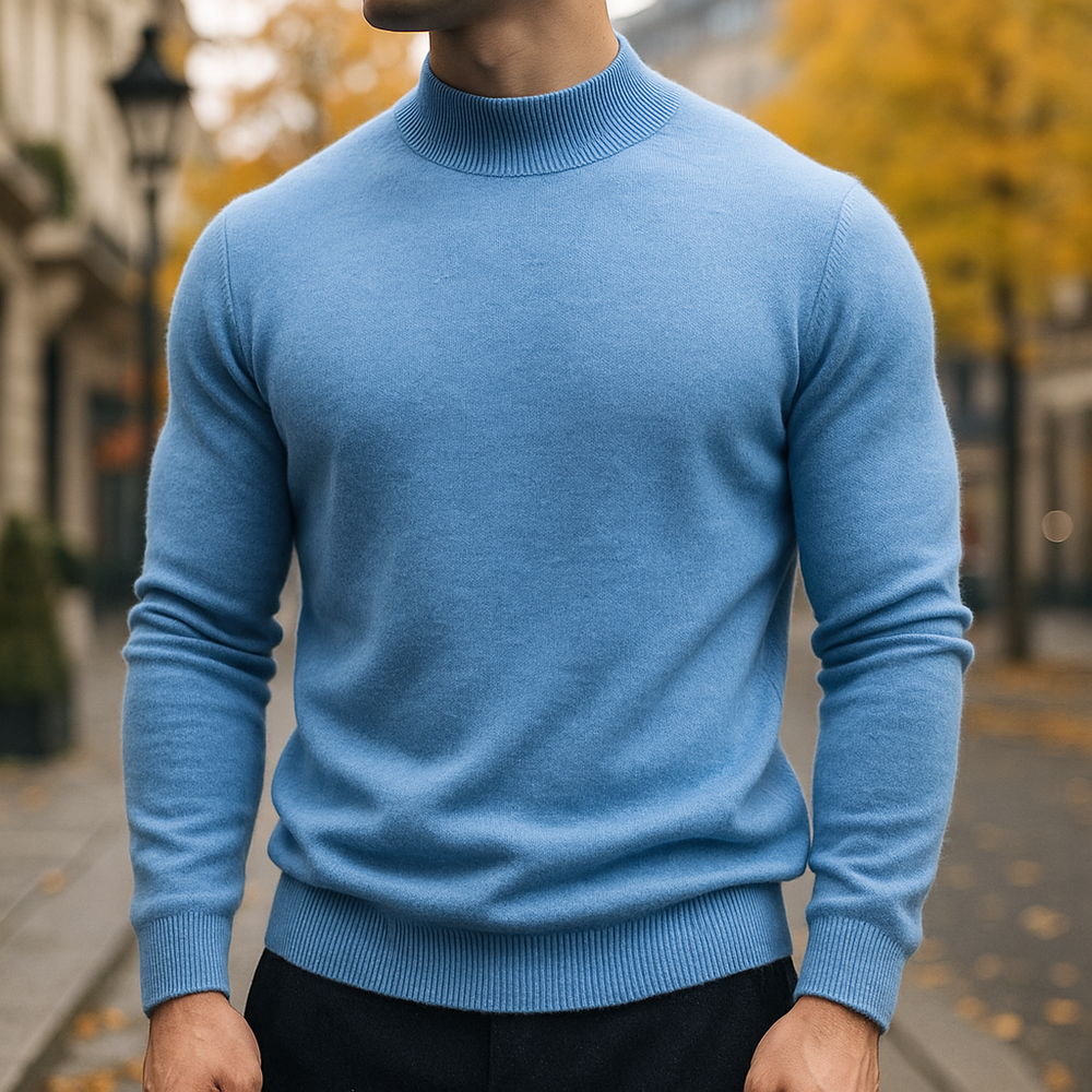 Hamish | Men's Turtleneck Sweater Knit