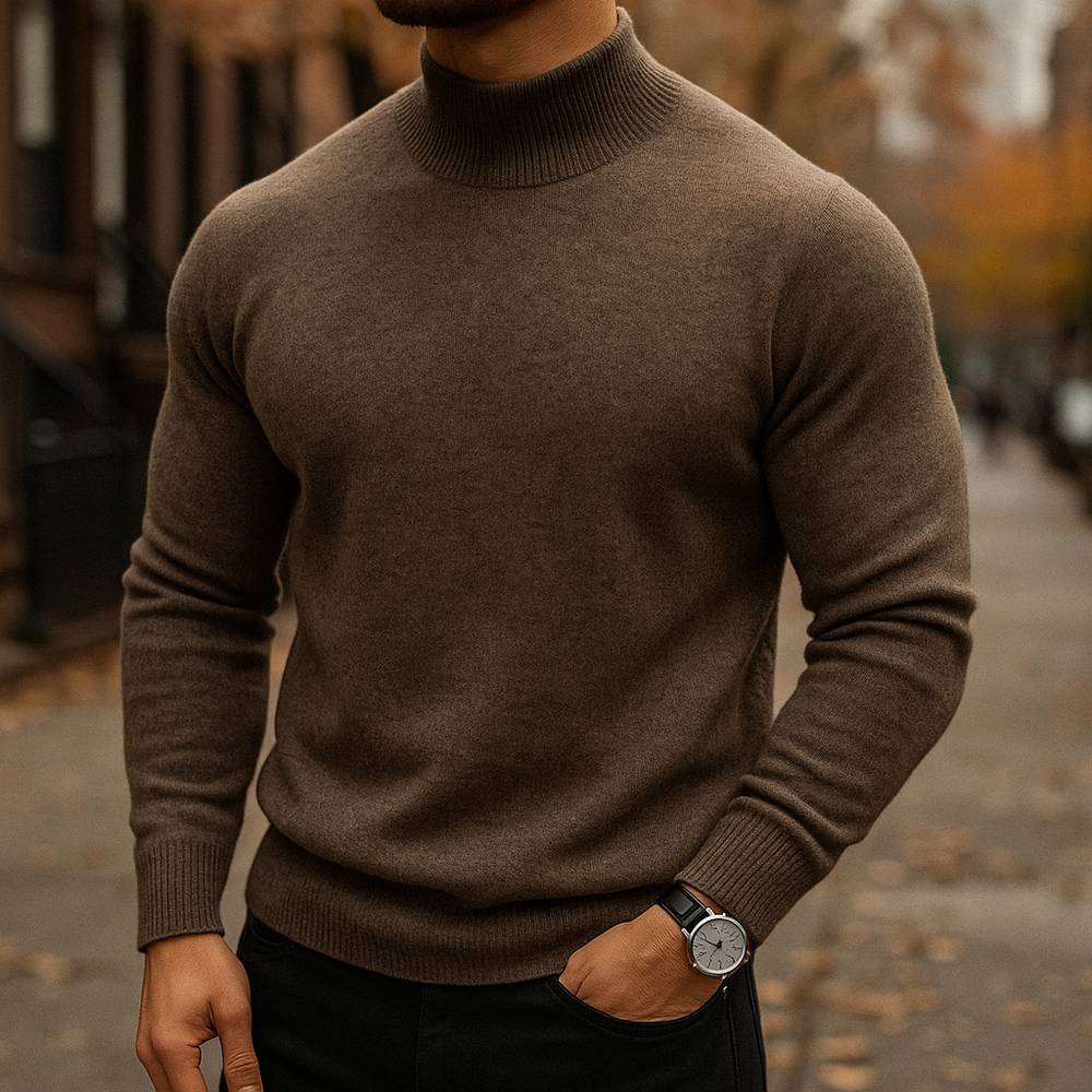 Hamish | Men's Turtleneck Sweater Knit