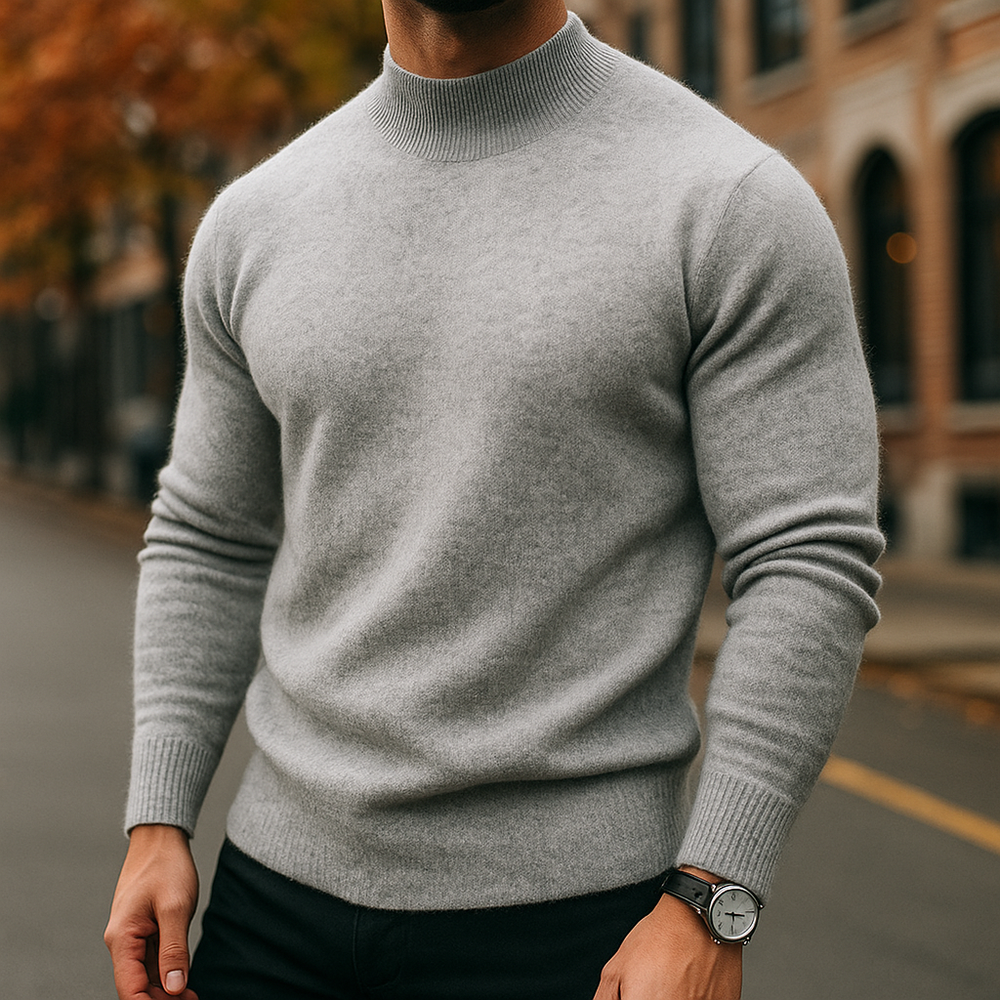 Hamish | Men's Turtleneck Sweater Knit