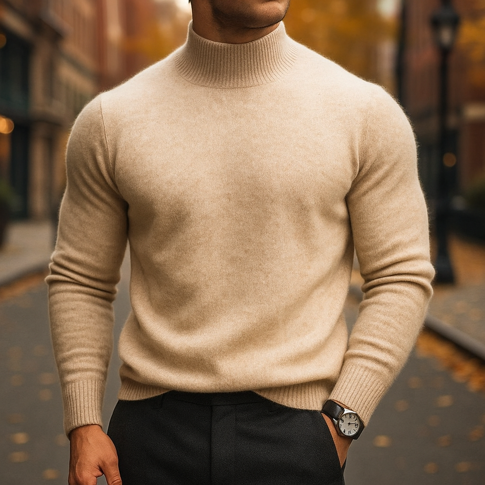 Hamish | Men's Turtleneck Sweater Knit