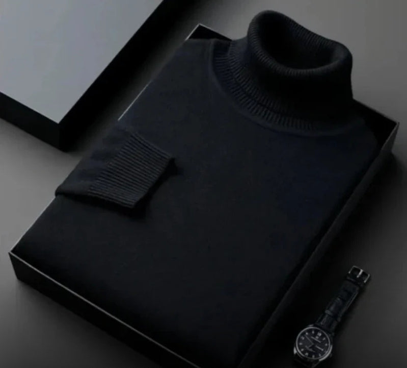 Hendrik | Men's Turtleneck Sweater Knit