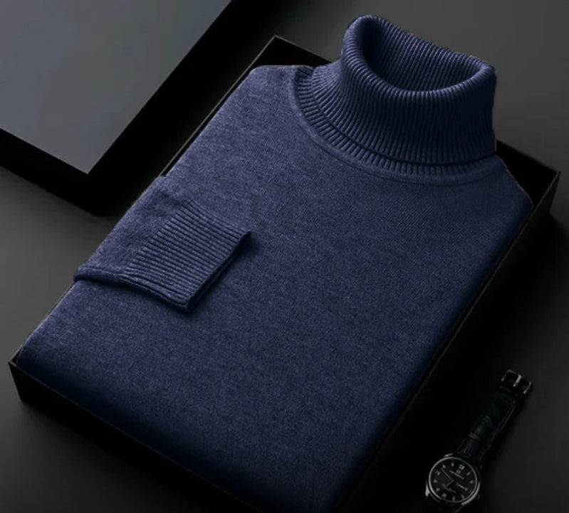 Hendrik | Men's Turtleneck Sweater Knit