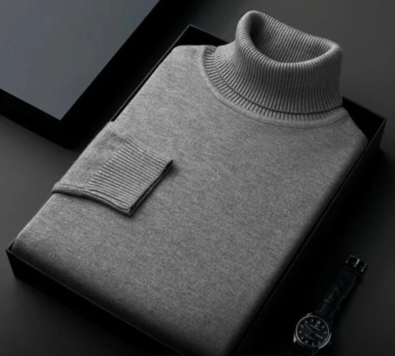 Hendrik | Men's Turtleneck Sweater Knit