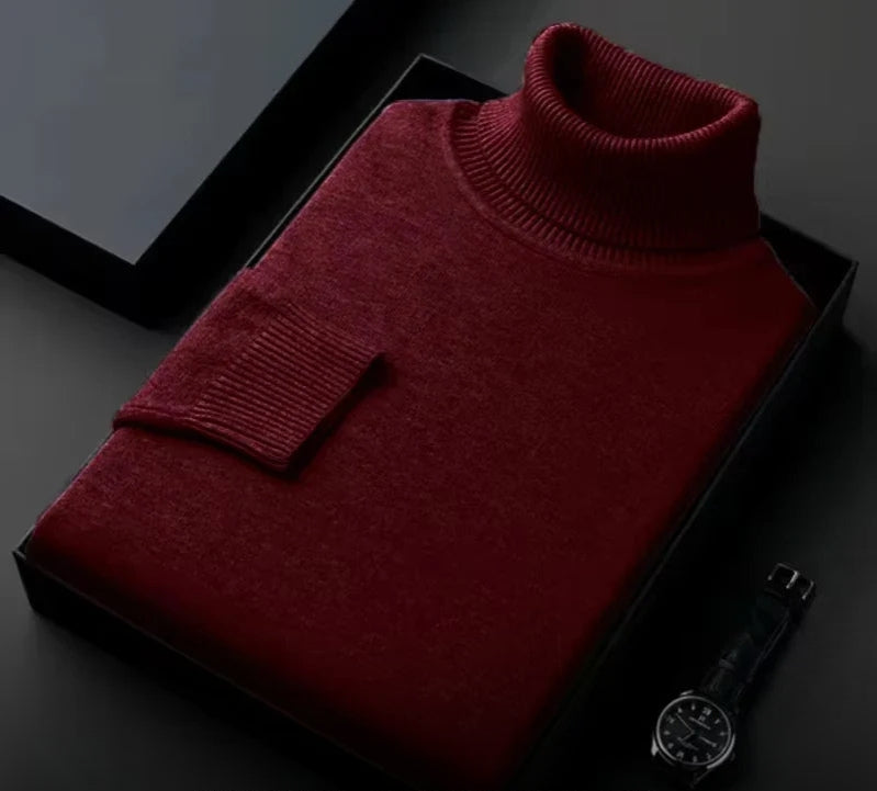 Hendrik | Men's Turtleneck Sweater Knit