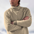 Humphrey | Men's Turtleneck Sweater Knit Ribbed