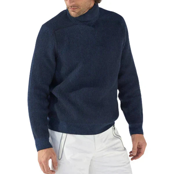 Humphrey | Men's Turtleneck Sweater Knit Ribbed