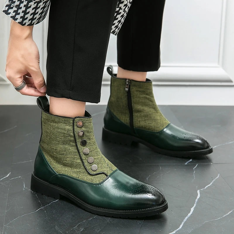 Jerome | Men's Leather Boots Dress Ankle