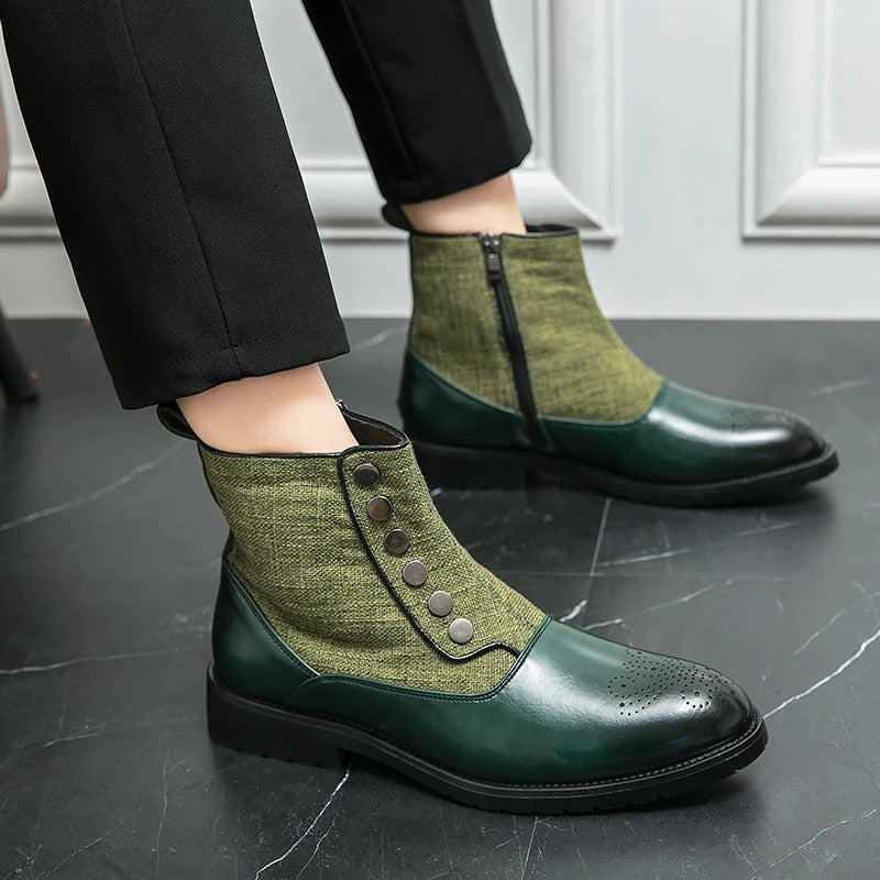 Jerome | Men's Leather Boots Dress Ankle