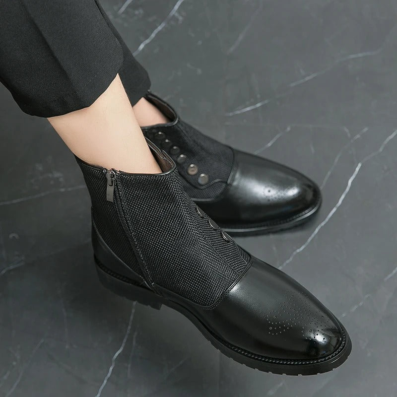 Jerome | Men's Leather Boots Dress Ankle