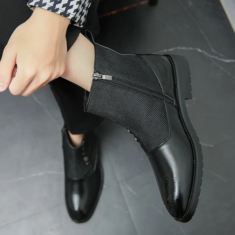 Jerome | Men's Leather Boots Dress Ankle