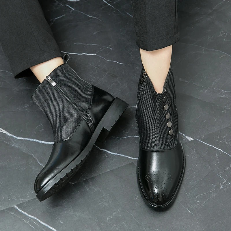 Jerome | Men's Leather Boots Dress Ankle