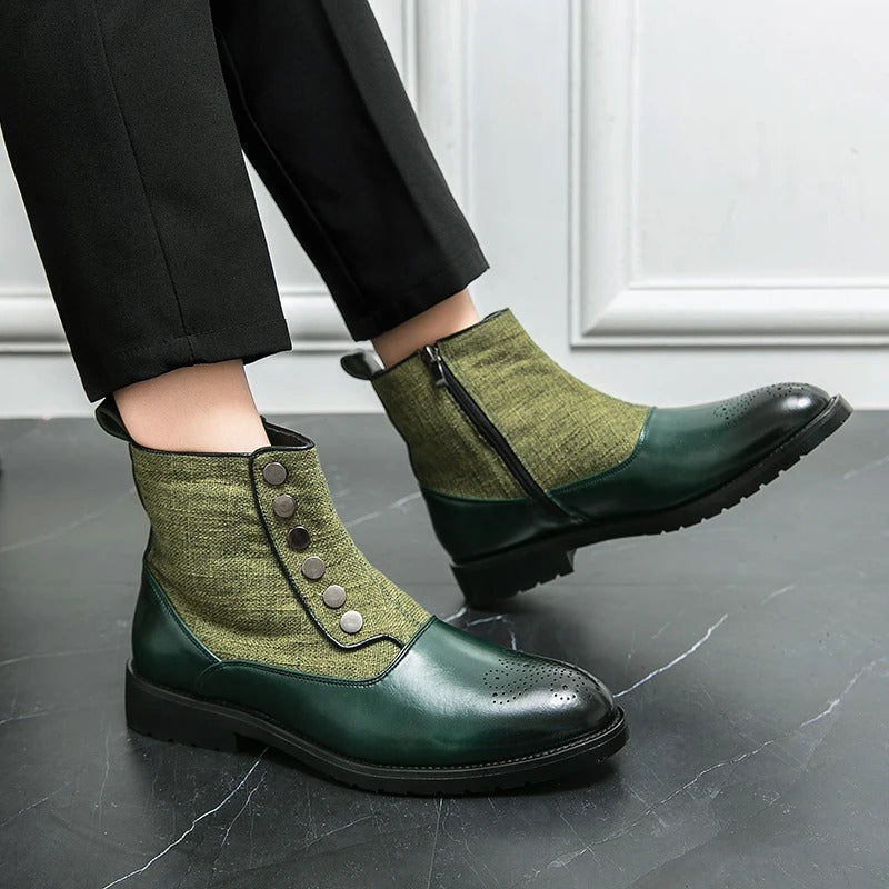 Jerome | Men's Leather Boots Dress Ankle