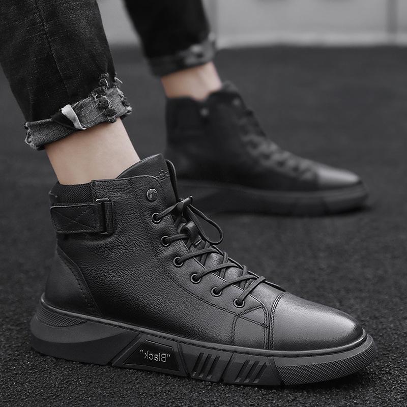 Jonas | Men's Leather Boots Dress Lace up