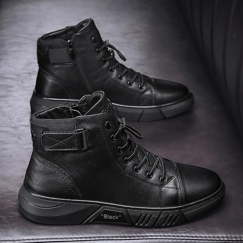 Jonas | Men's Leather Boots Dress Lace up