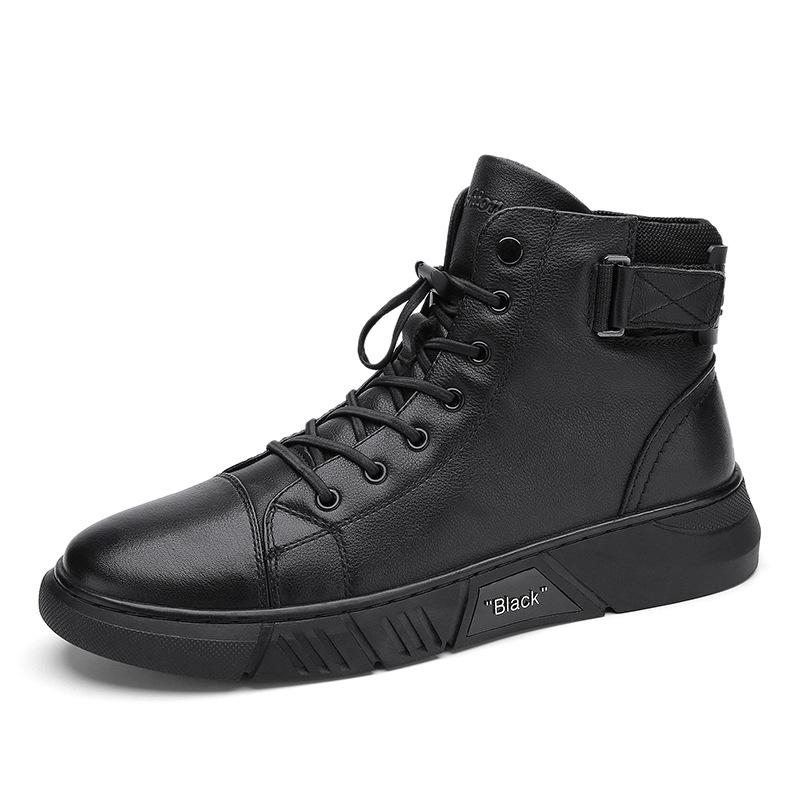 Jonas | Men's Leather Boots Dress Lace up
