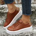 Josephine | Women's White Leather Sneakers