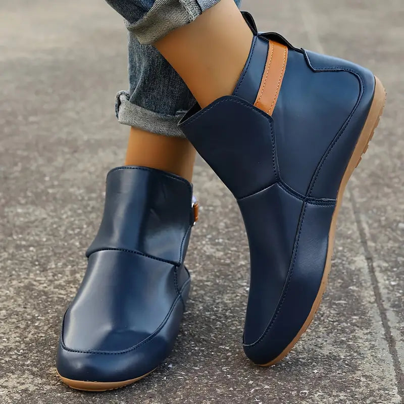 Joyce | Women's Ankle Boots Flat Comfortable