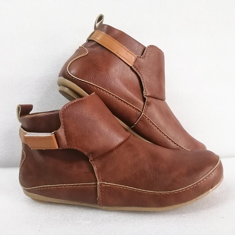 Joyce | Women's Ankle Boots Flat Comfortable