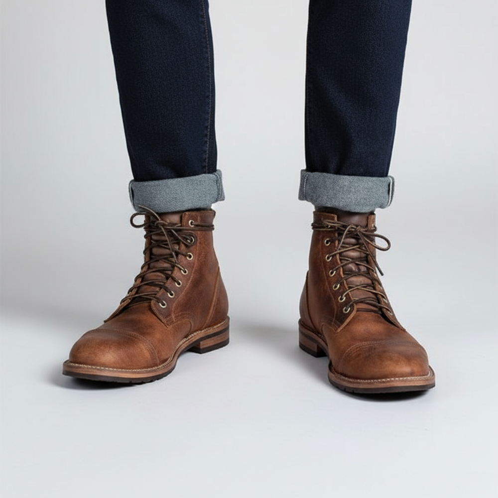 Julius | Men's Lace up Leather Boots Chukka