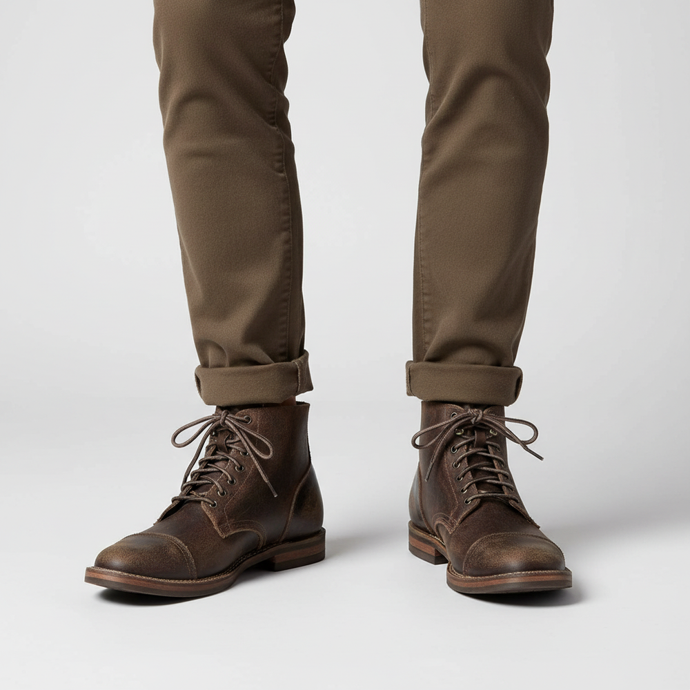 Julius | Men's Lace up Leather Boots Chukka